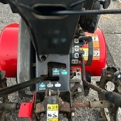 ヤンマー　管理機 FP35 フロントポチ ワンタッチヒッチ装備 耕運 農用トラクター畑 家庭菜園畝立て 除草 培士 均平　実動 (動画ありの画像