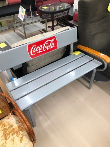 Wa625　コカコーラ-　アルミベンチ
