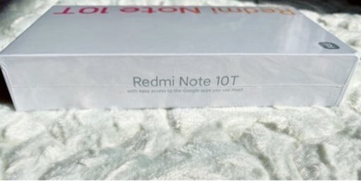 【新品未開封】シャオミREDMI NOTE 10T ナイトタイムブルー  