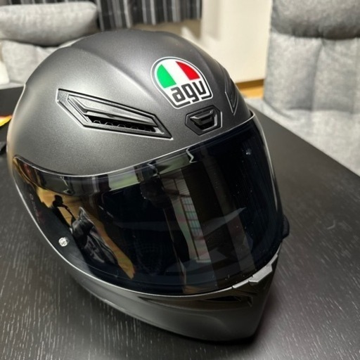 AGV K1 マットブラックヘルメットスモークシールド (Nsgarage36
