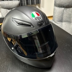 AGV K1 マットブラックヘルメットスモークシールド (Nsgarage36