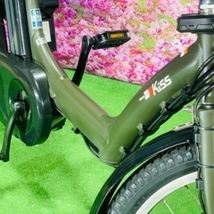 ❹ 5688子供乗せ電動アシスト自転車ヤマハ3人乗り対応20インチの画像