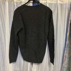 ② 新品 カーディガン ユニクロ プレミアムラムウール の画像