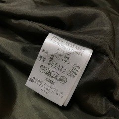 アーバンリサーチ コットンツイル MA-1ブルゾン レディース サイズ38（M）の画像