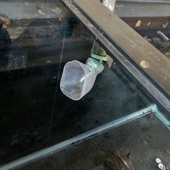 大型魚等の飼育にいかがですかー？🥰中古180センチガラス水槽フルセットの画像