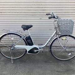 203 パナソニック新機種電動アシスト自転車viviSS26インチ シルバー