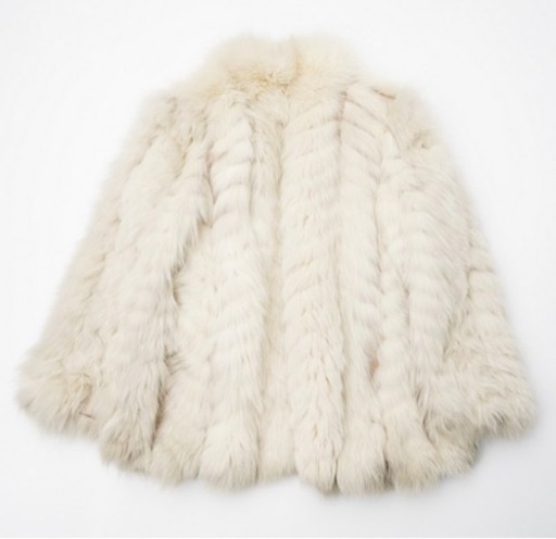 SAGA FOX/サガフォックス*金サガ*高級毛皮*Josephine/ジョセフィーヌ*フォックスファー*ファーコート*ハーフコート*アイボリー*9 SAGA FOX/サガフォックス*金サガ*高級毛皮*Josephine/ジョセフィーヌ
