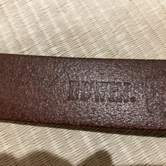 エドウィンのベルト　茶色