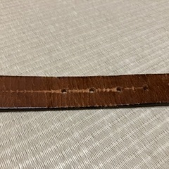 エドウィンのベルト　茶色の画像
