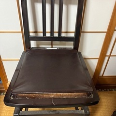 ピアノ　レトロ　椅子　ジャンク品の画像