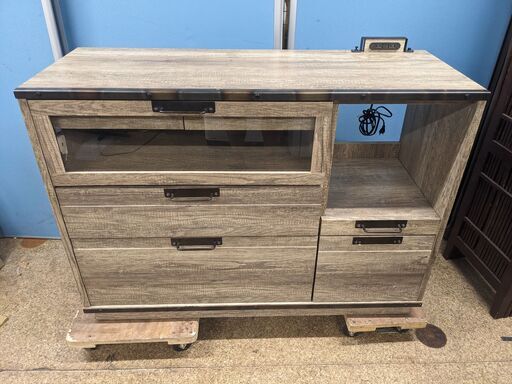 ISSEIKI SLOPE 120 COUNTER OLD-M キッチンカウンター キッチン収納 収納棚