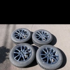 165/70R14 ヴィッツに使っていた冬タイヤとアルミ