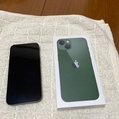 01 iPhone13 グリーン SIMフリー 取り引き中【新品】iphone13 128GB グリーン SIMフリー