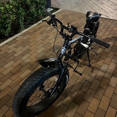 本日終了予定です。48000円❗️ブロンクス　BRONX マットブラック ファットバイク 24インチ