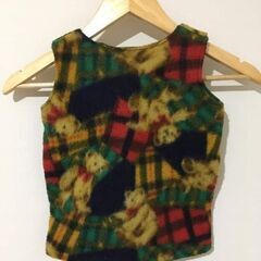 フリースベスト 90の画像