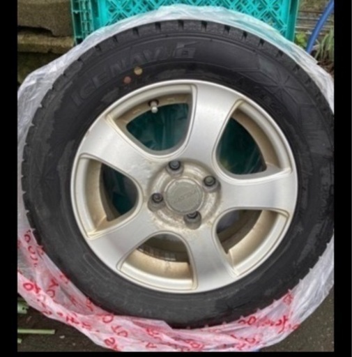 2019年製　175/65/R14 アイスナビ　スタットレス　冬タイヤ　ホイール付き