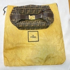 1点限定/Fendi】フェンディ ズッカ柄 ポーチ バニティバッグ