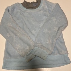 モコモコ長袖　トレーナー　星柄🌟の画像