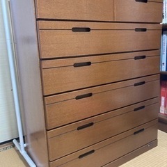 ナラ　大塚家具　タンス　衣装収納