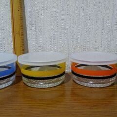 昭和レトロなガラスの保存容器