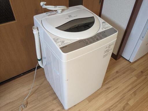 ■　全自動電気洗濯機、洗濯機、TOSHIBA、AW-5G6、東芝、山梨県甲斐市