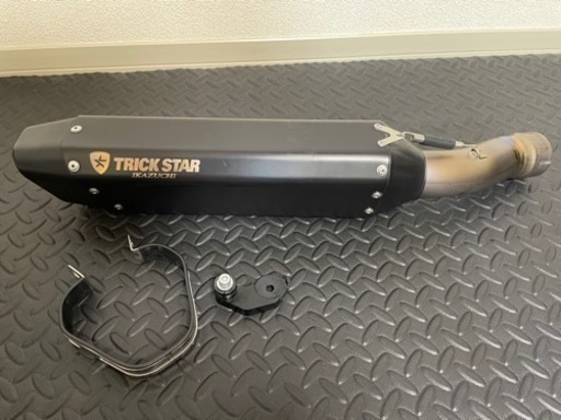 トリックスター スリップオンマフラー IKAZUCHI ブラックエディション（チタン）