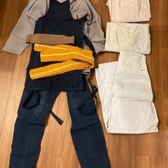 お祭り　ダボ上下　腹掛け　股引き　など