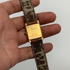 カルティエ　プレマストタンク　アンティーク　７０年代　18K金張りの画像