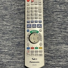Panasonicパナソニック　DVDリモコン（シルバー）【値下...