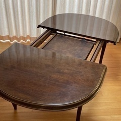 maruni マルニ ダイニング テーブル 伸長式　ベルサイユ の画像