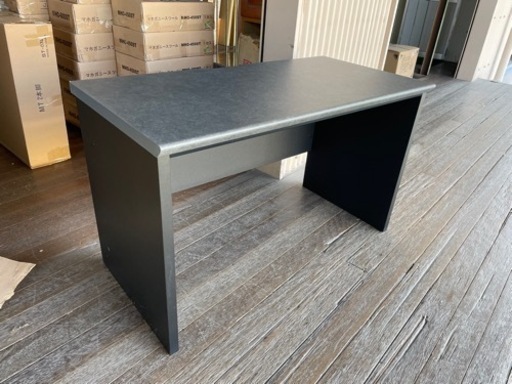 未使用品　オシャレなデスク単品　美品　メラミン天板