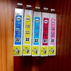 10/31終了します。プリンタ用インク・新品未開封・色々まとめて、たたき売り！の画像