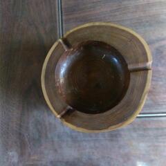 早い者勝希少レトロ天然杢灰皿の画像