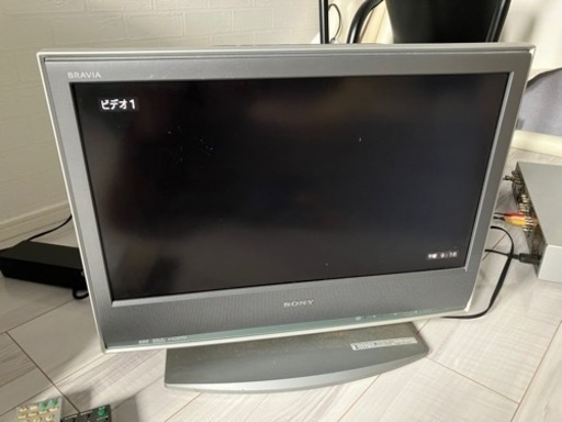 SONYブラビアテレビ、DVDデッキセット