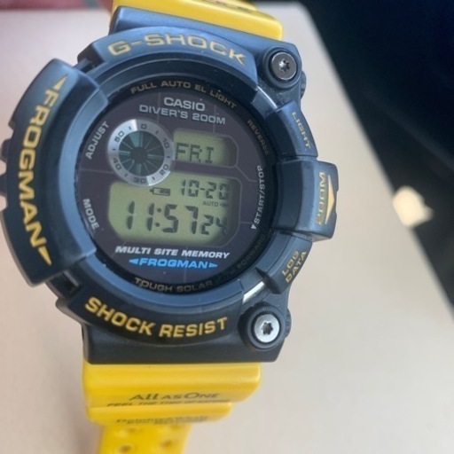 G-SHOCK イルクジ　イエローブラック