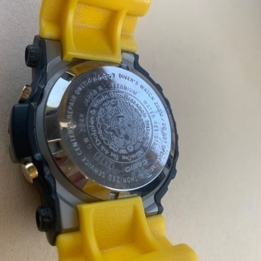 G-SHOCK イルクジ　イエローブラック