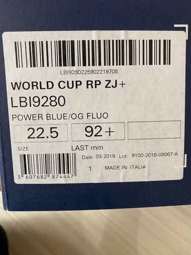 スキーブーツ ラング 22.5cm ZJ+