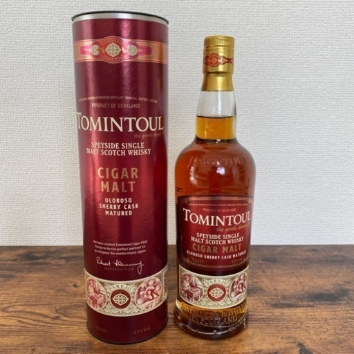 トミントール　シガーモルト　ウイスキー