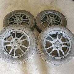 引取限定　ハスラー用スタッドレスセット　165/65R14
