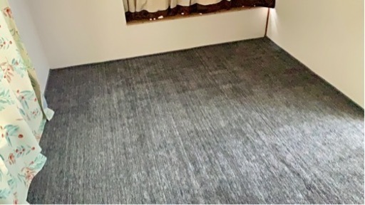 6畳 綺麗な絨毯 2年ほど人の住んでない部屋で使ってました