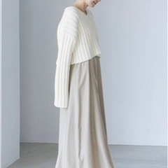 【23aw Noble新作】ショートニット【新品未使用】の画像