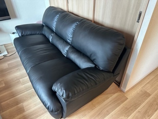 (準新品) ニトリ　3人用ソファ(定価79,990円)