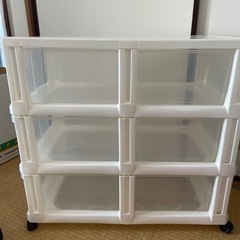 三段収納(11月5日まで)の画像