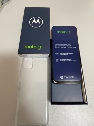 未使用　MOTOROLA moto g32
