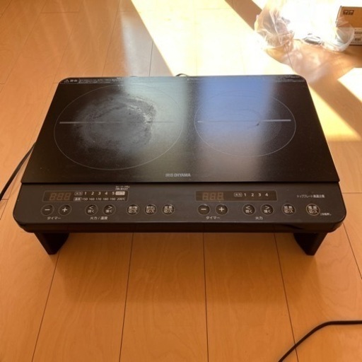 アイリスオーヤマ　2口IHコンロ