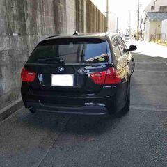 再値下げ 後期型5.2万km　リアタイヤ新品　Mスポ 事故修復歴無し　ツーリングワゴン　京都でも引渡し可　BMW３シリーズ　消耗部品交換済み走行50,300キロ　E91LCI　170馬力　Mスポーツパッケージ　の画像