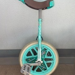 あげます：子ども用一輪車16インチ緑Bridgestone Sc...