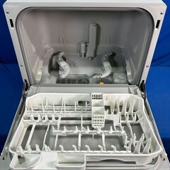 【動作保証あり】Panasonic 2019年 NP-TCM4 食器洗い乾燥機 ～3人用 プチ食洗【管理KRK854】の画像