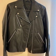 ユニクロ　ライダースジャケット