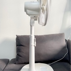 扇風機 サーキュレーター リビングファン／リモコン付きの画像